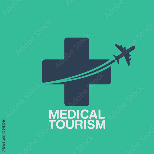 medical tourism vector background