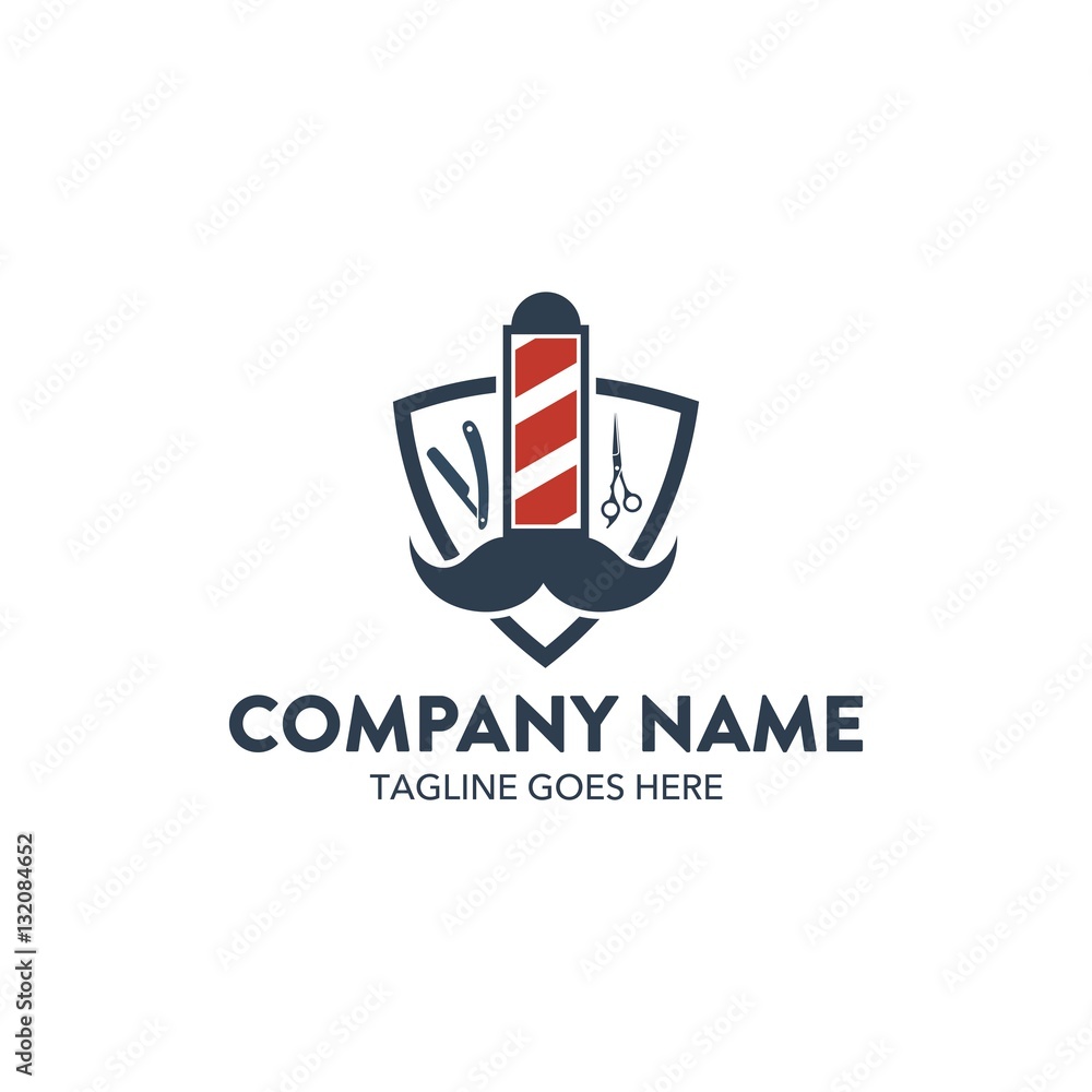 Fototapeta premium Barber Shop Logo