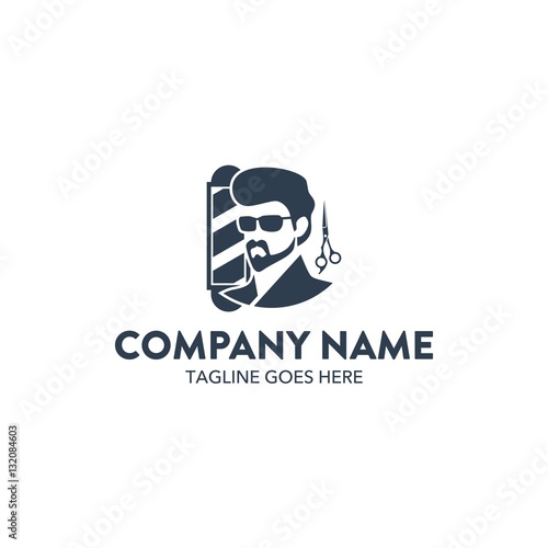 Free Download Barber Shop Logo - GFXLoad
