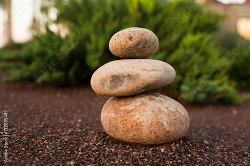 Canvas Print Pile of Rocks
