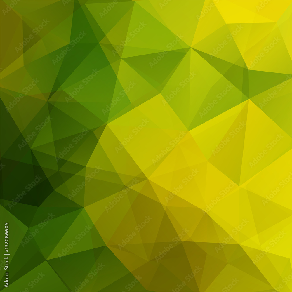 Background of geometric shapes. Green mosaic pattern. Vector EPS 10. Vector illustration Background of geometric shapes. Green mosaic pattern. Vector EPS 10. Vector illustration