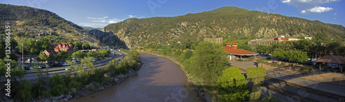 Glenwood Springs Colorado Panorama