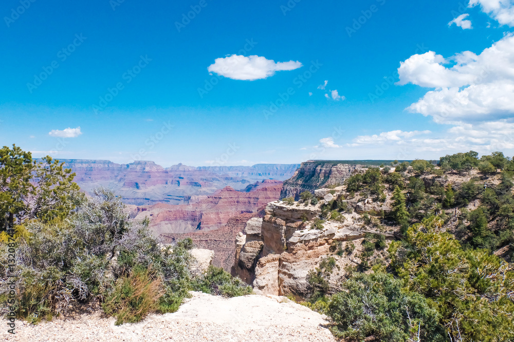 Beautiful view of Grand Canyon National Park ,South Rim in Arizona, United States