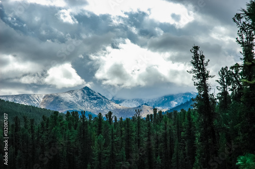 Russia. My travel and adventures across Siberia. Mountain Altai, country of shamans and legends. Alpine meadows, pure mountain river, lakes, falls...