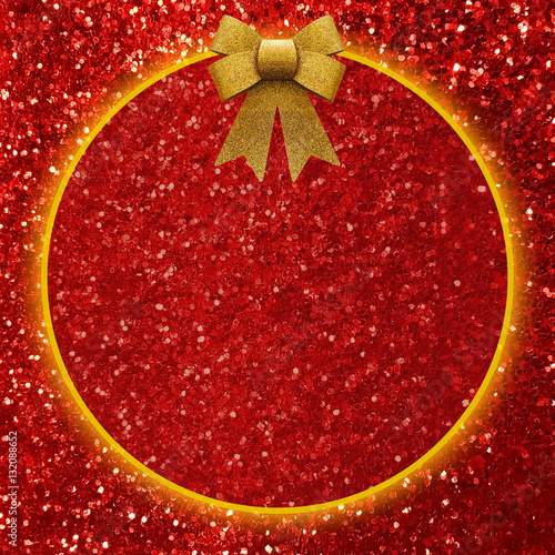 Shiny red glitter texture b...