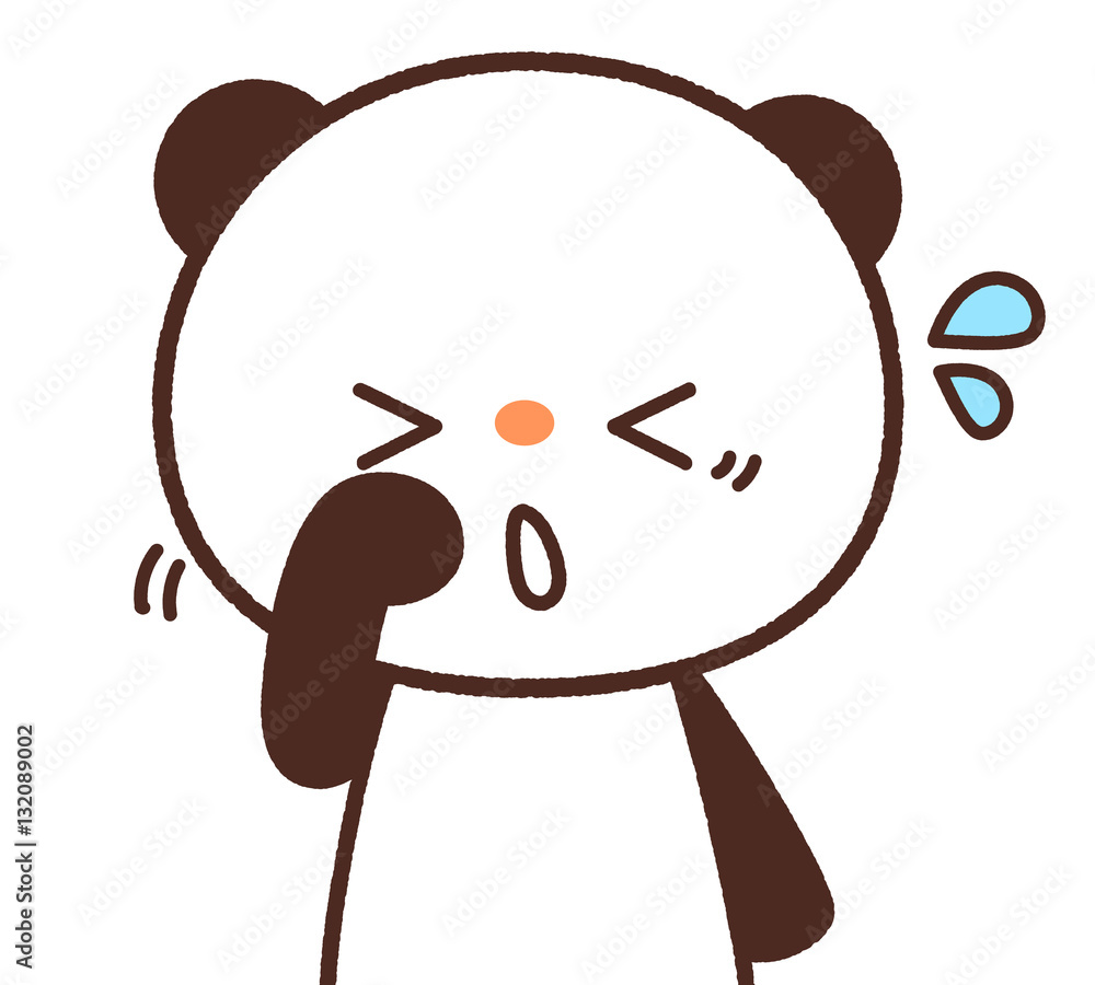 かわいいパンダのキャラクター 目が痒いイメージ 白背景 ベクター 花粉症 Vector De Stock Adobe Stock かわいいパンダのキャラクター 目が痒いイメージ 白背景 ベクター 花粉症 Vector De Stock Adobe Stock
