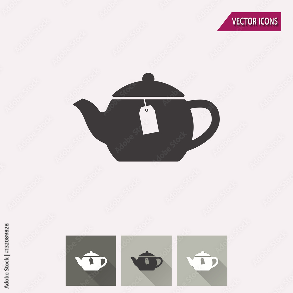 Obraz premium Tea - vector icon.