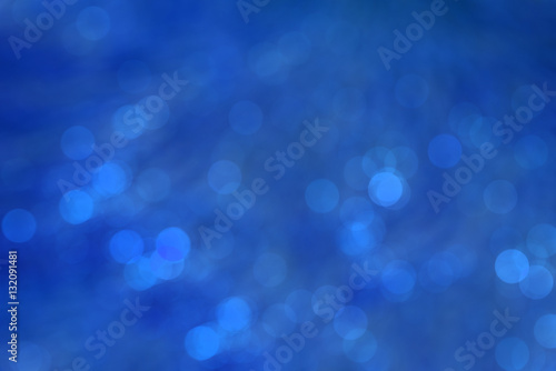 Blue magic bokeh background