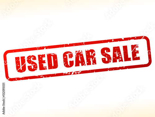 used car sale text buffered