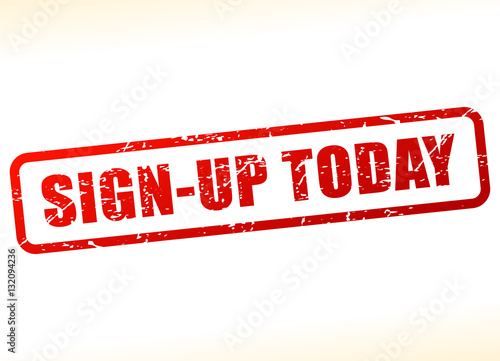 sign up today text buffered