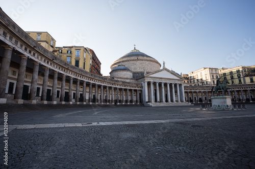 Fototapeta Naklejka Na Ścianę i Meble -  Piazza del Plebiscito, Napoli