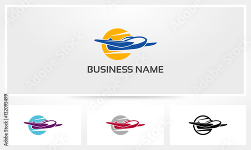Jet Airplane Logo