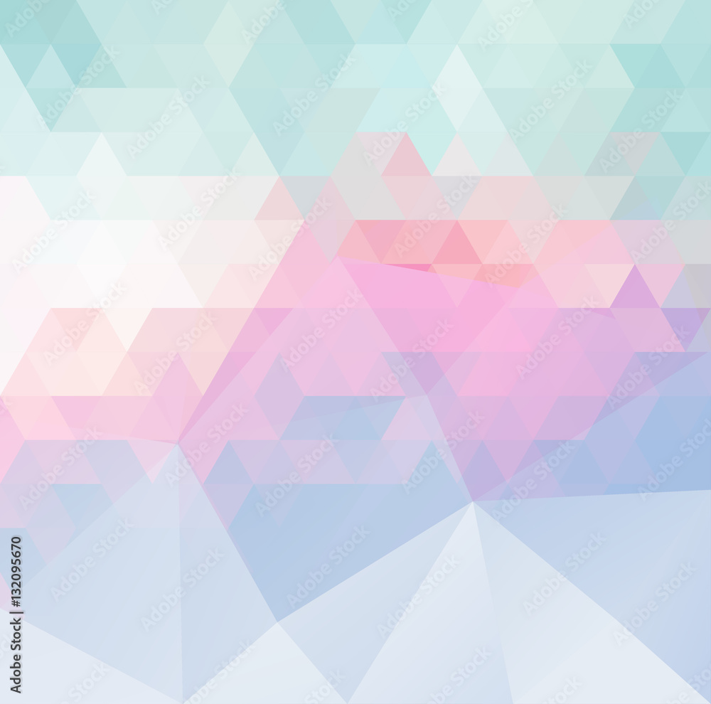 Obraz premium Abstract polygonal background