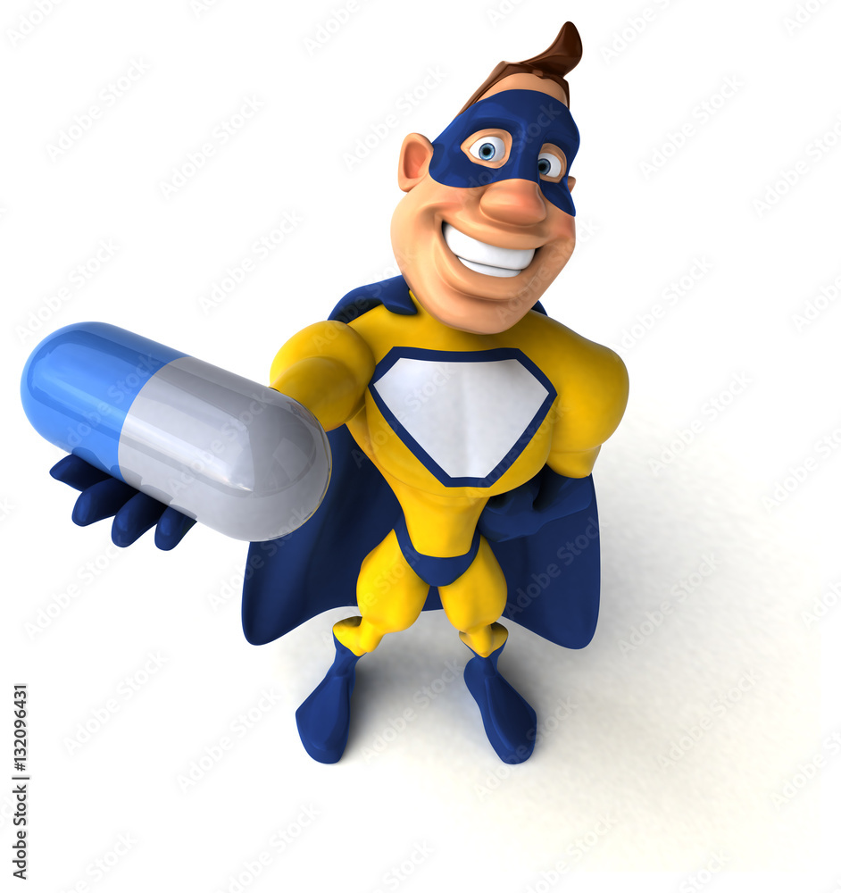 Fun superhero