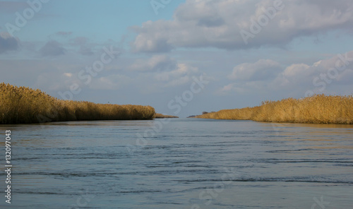 Осень в Дельте Волги, Астрахань, Россия  photo