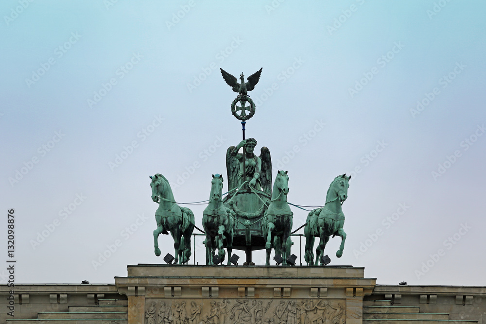 Die Quadriga auf dem Brandenburger Tor