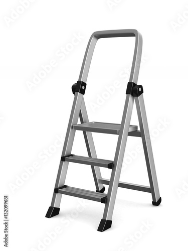 staircase on white backgrou...