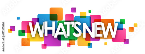 WHAT’S NEW Vector Letters Icon