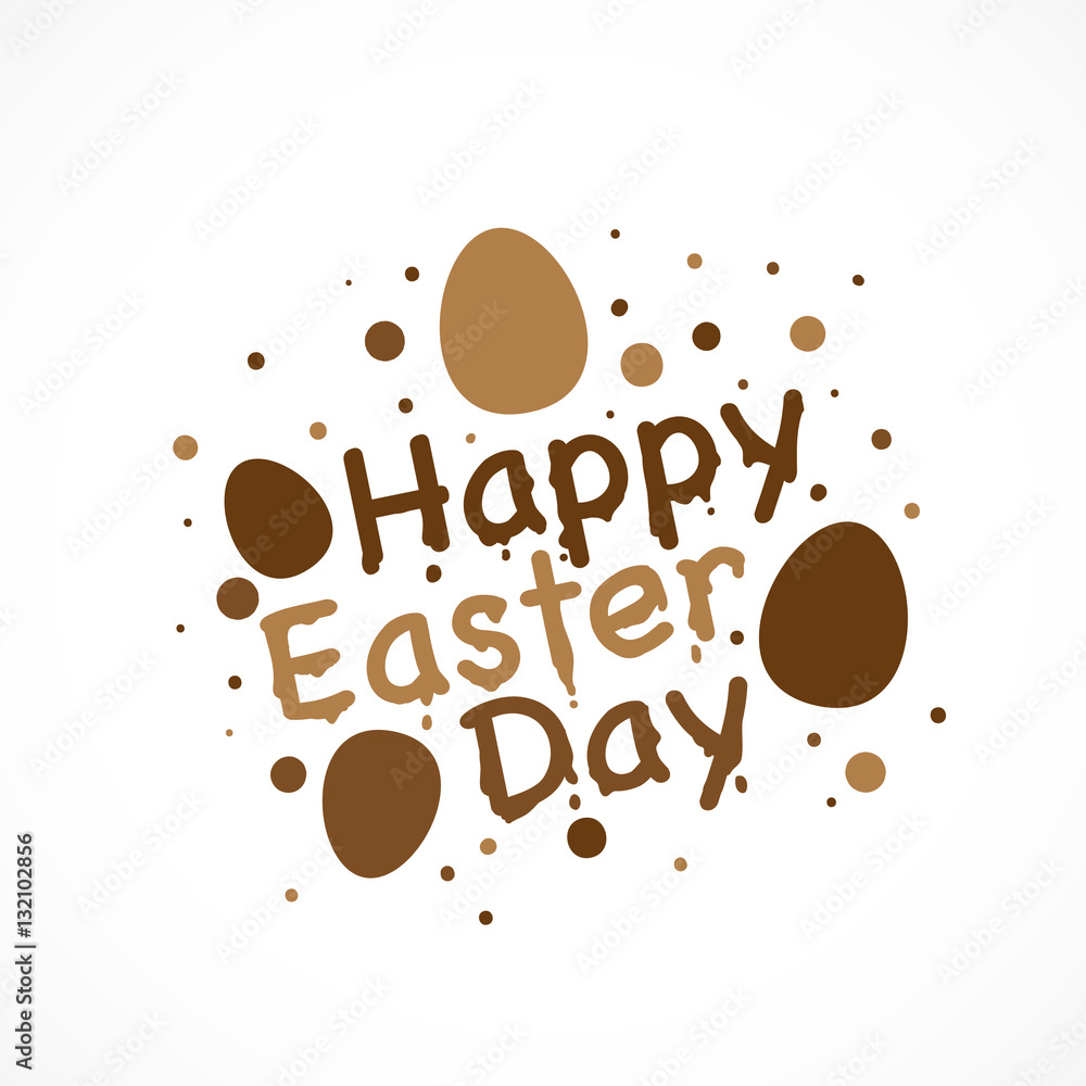 Obraz premium happy easter day
