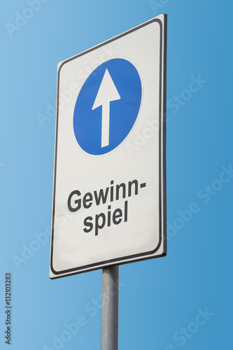 Schild 173 - Gewinnspiel