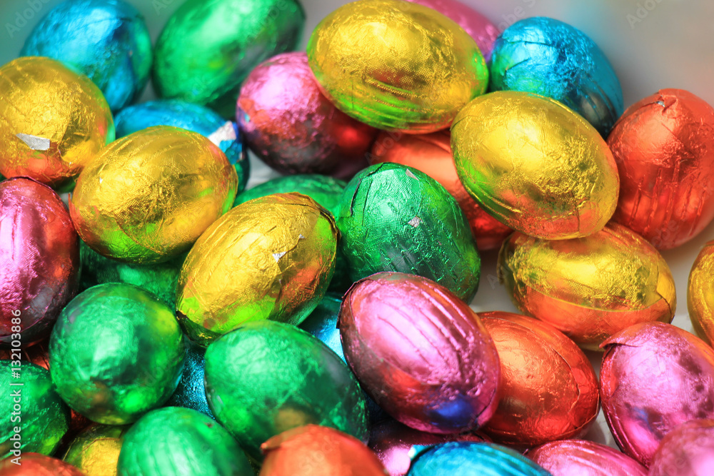 Chocolate easter eggs