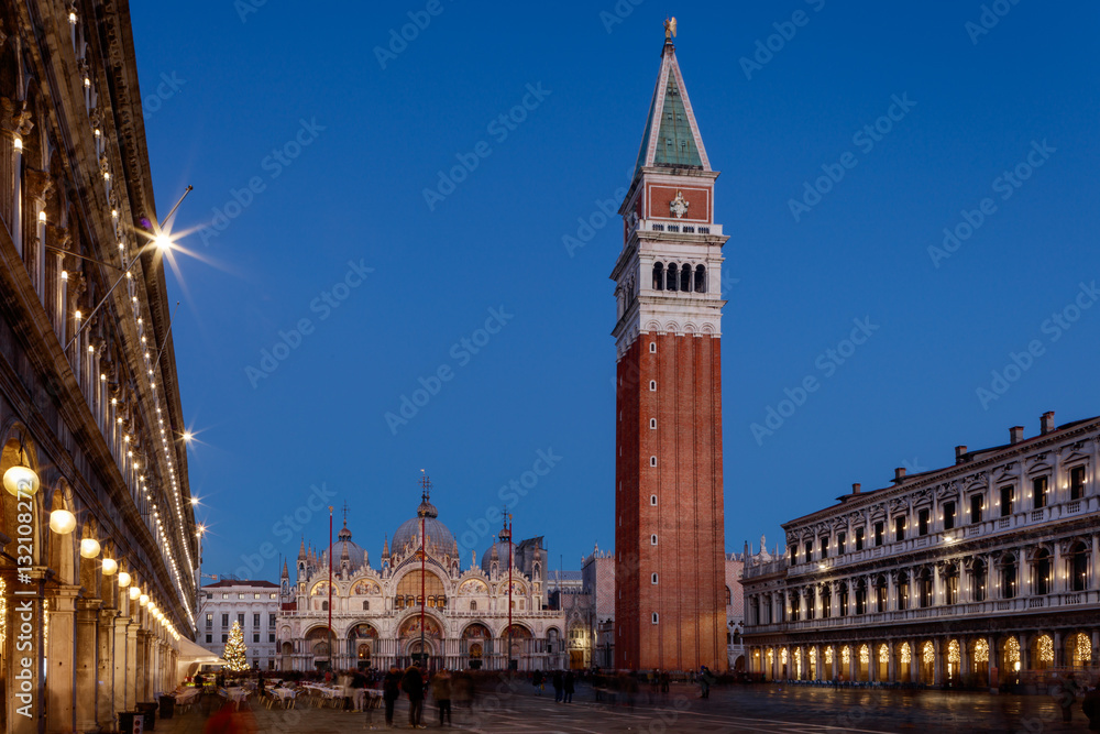 Place Saint-Marc à Venise, Italie