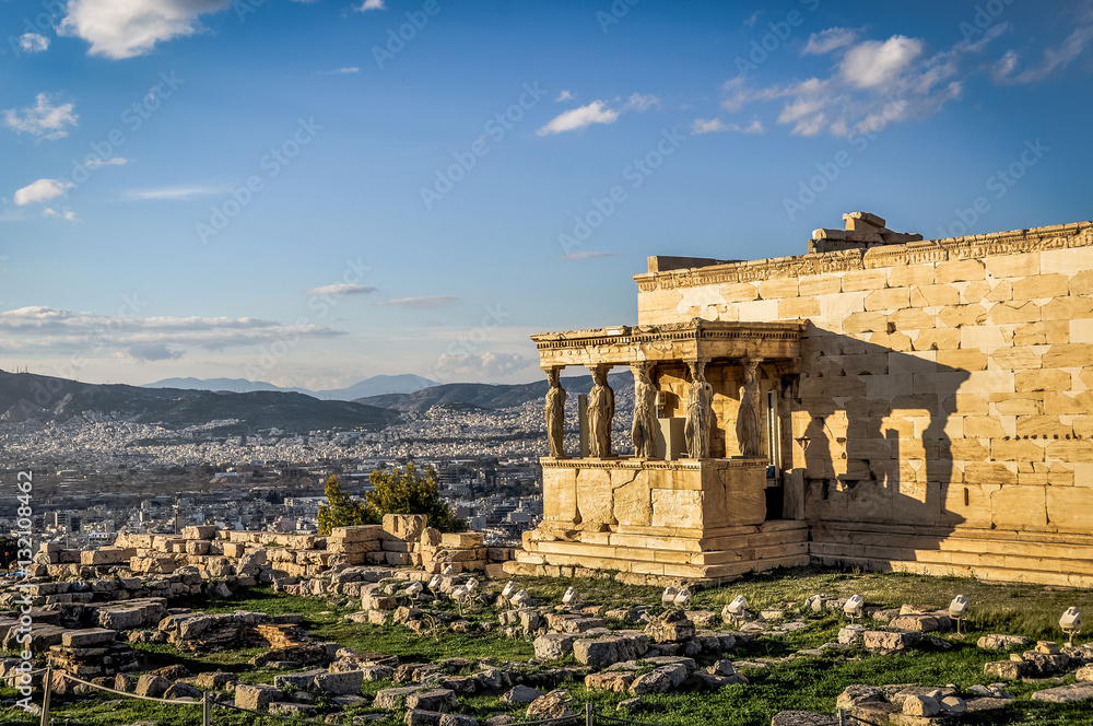 Fototapeta premium The Erechtheion in Athens