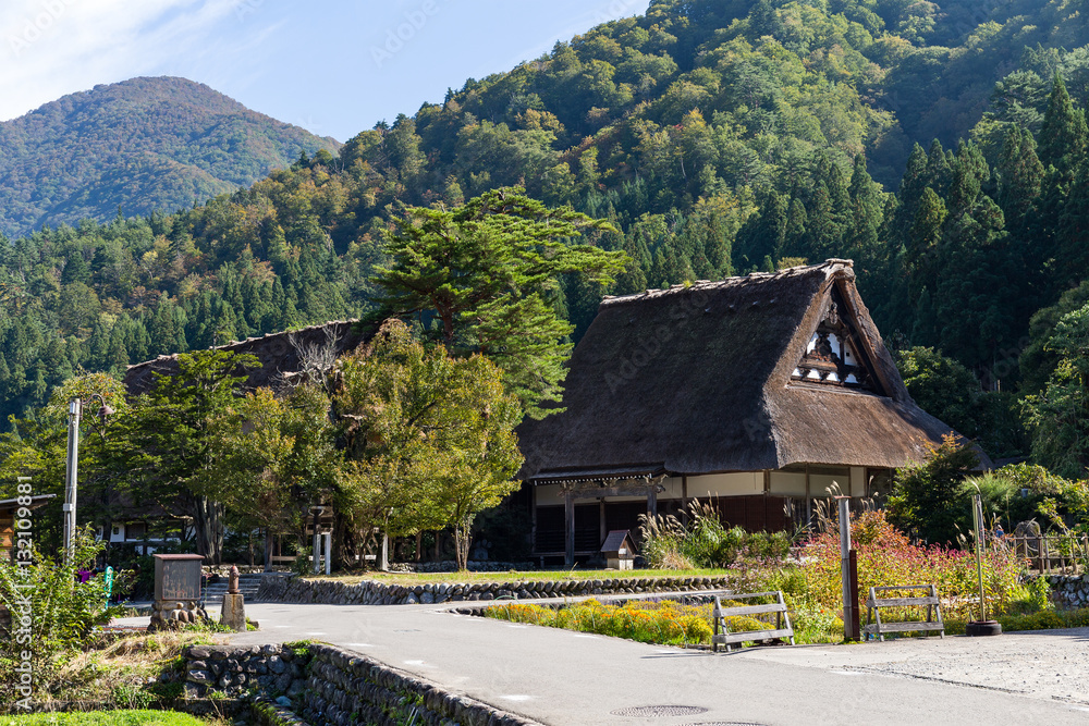 Historical Japanese village Ogimachi Historical Japanese village Ogimachi