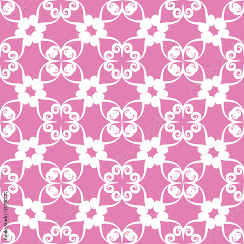 Seamless abstract floral pattern