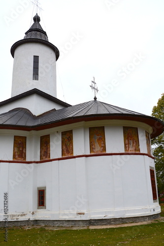 Church of Cheia Monastery, Prahova. Romanian Orthodox complex located on the right bank of Tâmpa Creek photo