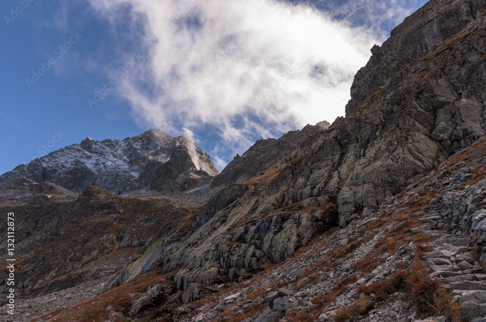 Autumn landscape in the Tatra mountains. Poland Autumn landscape in the Tatra mountains. Poland