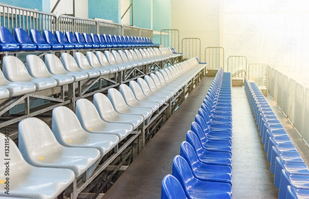 Fototapeta premium number of seats on the grandstand