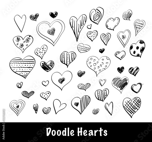 Doodle Hearts