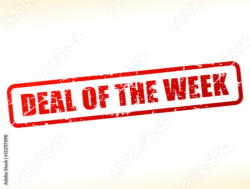 deal of the week text buffered