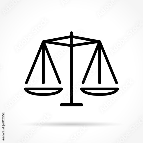 equality thin line icon
