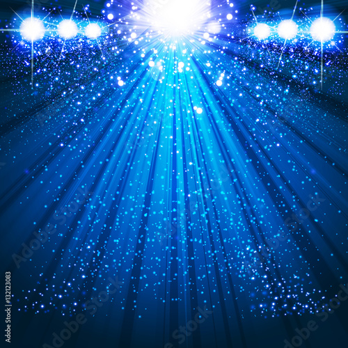 stage, light, spotlight, empty scene illustration easy all edita