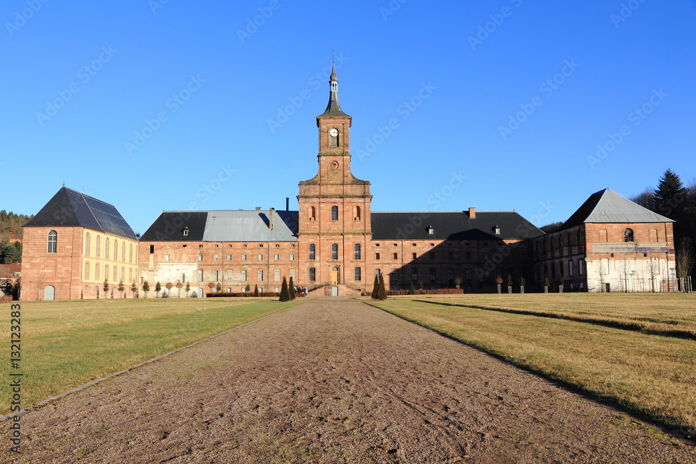 Abbaye de Moyenmoutier dans les Vosges