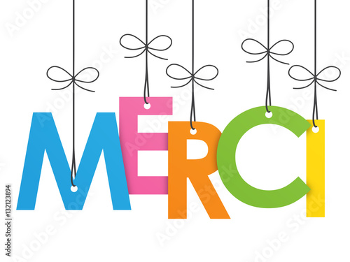 Carte "MERCI"