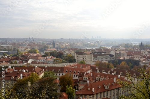Wallpaper Mural Architecture from Prague in Autumn and sky Torontodigital.ca