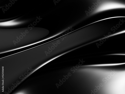 Dark black glossy smooth elegance background