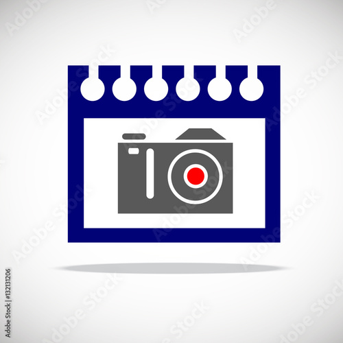 camera vector digital black lens focus photographer