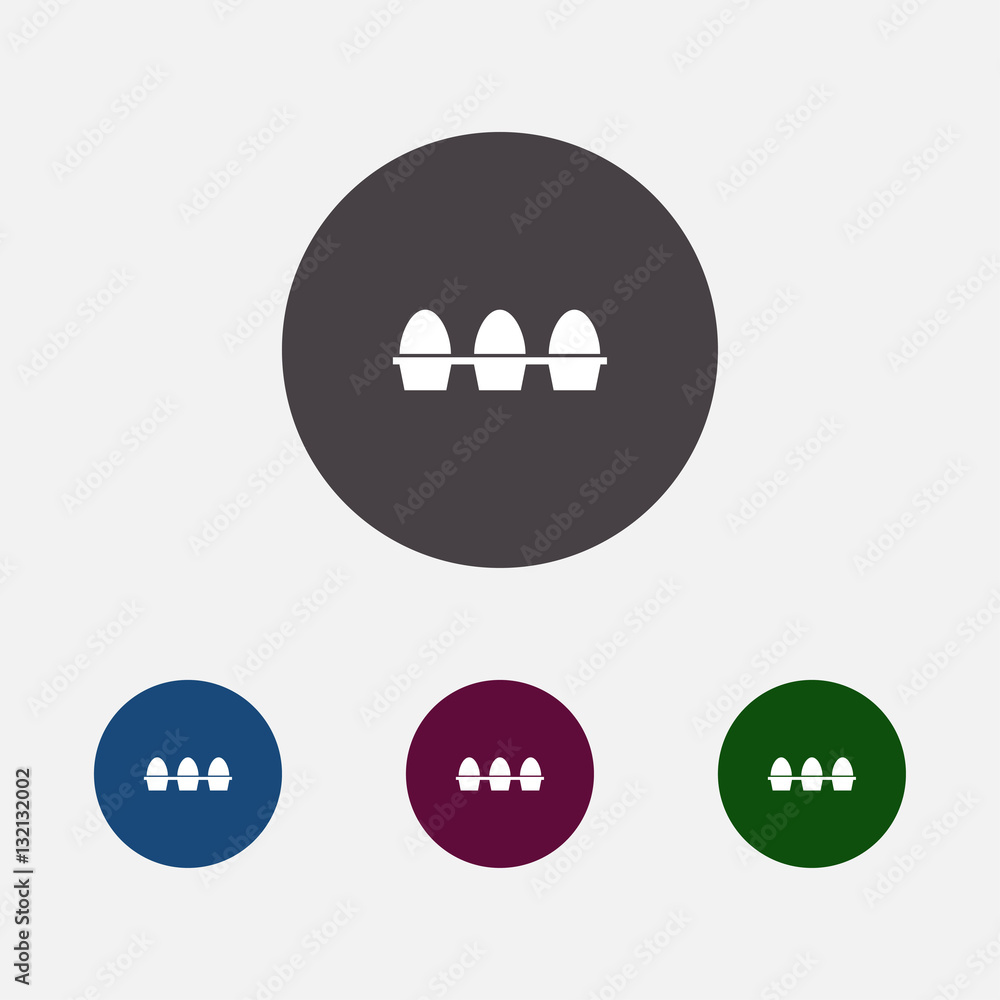 egg box icon illustration egg box icon illustration