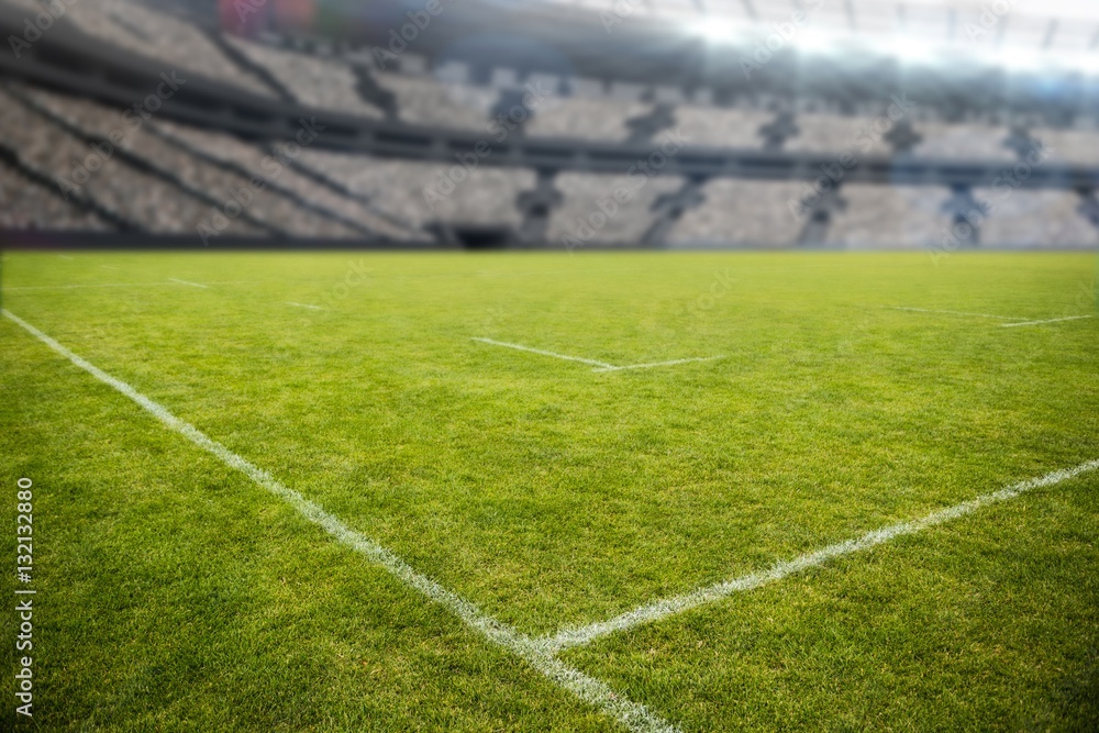 Obraz premium Stadium against sky 3d 