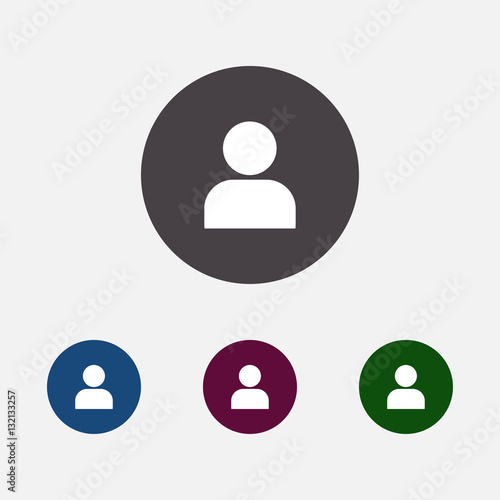 user icon illustration