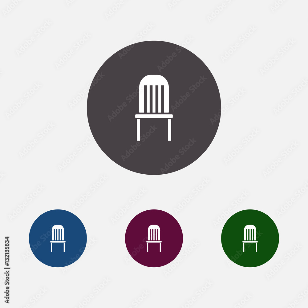 chair icon illustration chair icon illustration