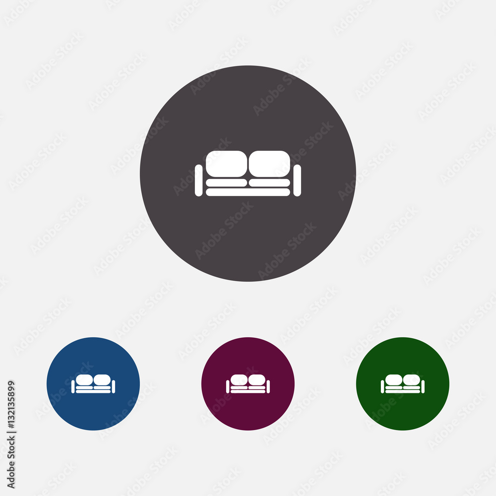 sofa icon illustration sofa icon illustration
