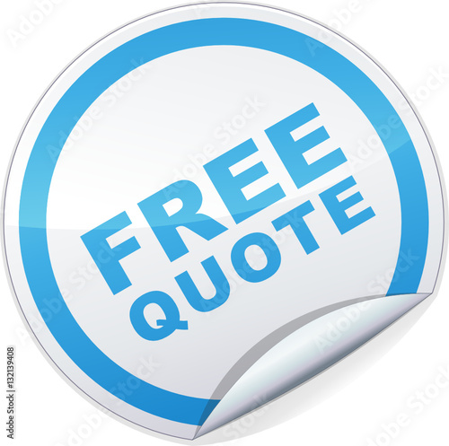 Free quote sticker