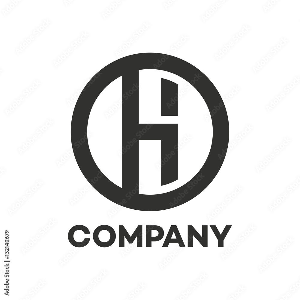 H and 9 company linked letter logo H and 9 company linked letter logo