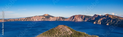 Wizard island at crater lake