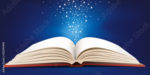 Magie - Livre ouvert - féérique - imaginaire